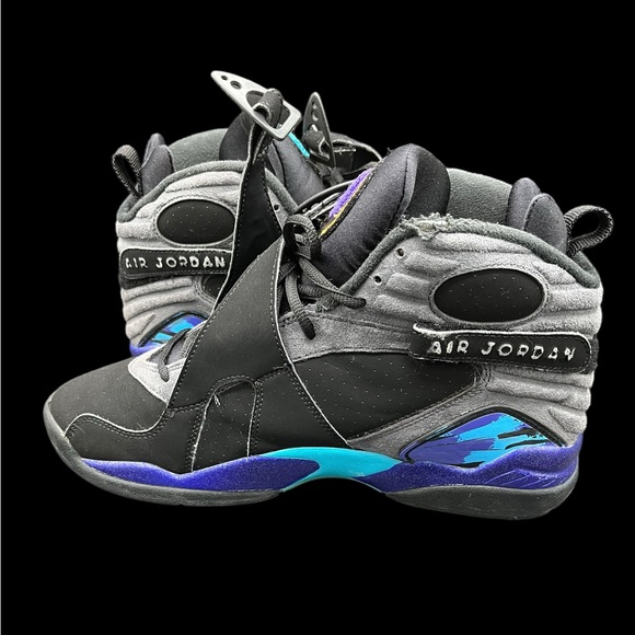 Nike Air Jordan 8 Retro Aqua Mens size 9.5 - Picture 8 of 11
